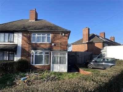 3 Bedroom Semi-detached House For Sale In Birmingham, West Midlands