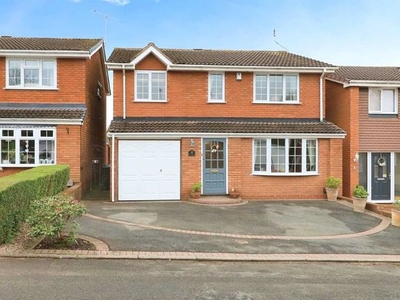 Detached house for sale in Corfe Close, Perton Wolverhampton, Staffordshire WV6
