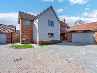 Detached house for sale in Plot 1, The Hampton, The Lawns, Crowfield Road, Stonham Aspal, Suffolk IP14