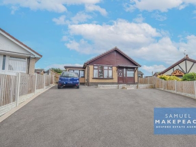 Detached bungalow to rent in Elmwood Close, Church Lawton, Stoke-On-Trent, Cheshire ST7