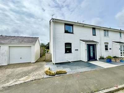 End terrace house for sale in Llwyn Gwalch Estate, Morfa Nefyn, Pwllheli LL53
