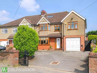 Semi-detached house for sale in North Street, Nazeing, Waltham Abbey EN9