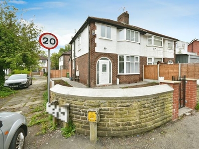 Semi-detached house for sale in Upper Chorlton Road, Whalley Range, Greater Manchester M16