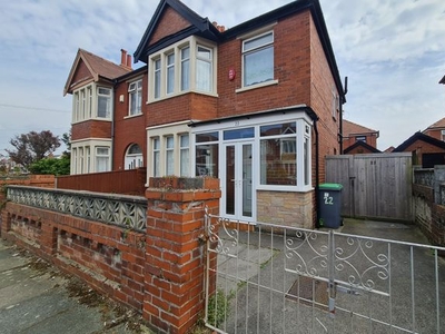 Semi-detached house to rent in Gildabrook Road, Blackpool, Lancashire FY4
