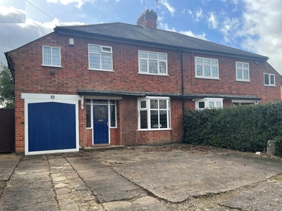 4 bedroom semi-detached house for sale in Leicester Road, Glenfield, Leicester, LE3