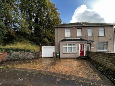 Semi-detached house for sale in Manor Road, Risca, Newport NP11