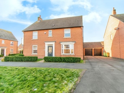 Detached house for sale in Wright Close, Leicester, Leicestershire LE8