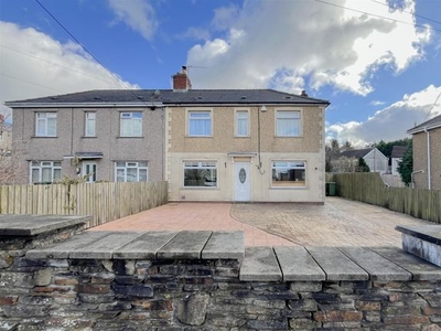Semi-detached house for sale in Bryngoleu Street, Cefn Fforest, Blackwood NP12