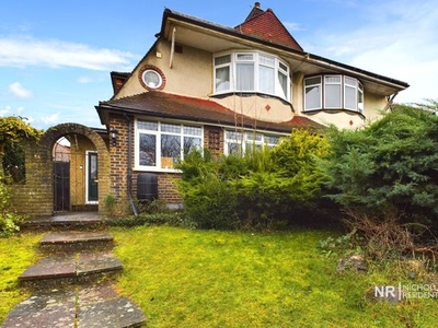 Semi-detached house for sale in Downs Road, Epsom, Surrey. KT18