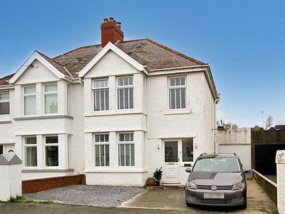 Semi-detached house for sale in Feidrhenffordd, Cardigan SA43
