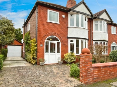 Semi-detached house for sale in Mellington Avenue, Didsbury, Manchester M20