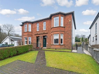 Semi-detached house for sale in Woodside Road, Brookfield, Johnstone PA5