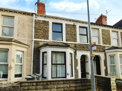 Terraced house for sale in Mackintosh Place, Roath, Cardiff CF24