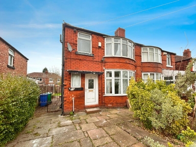 3 bedroom semi-detached house for rent in Delacourt Road, Manchester, Greater Manchester, M14