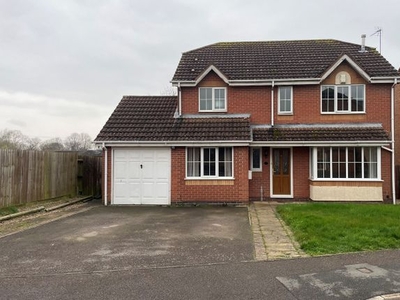 Detached house to rent in Crowfoot Way, Broughton Astley, Leicester LE9