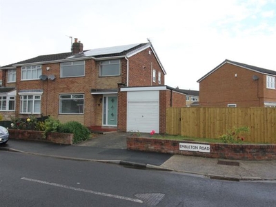 Semi-detached house to rent in Embleton Road, Billingham TS22