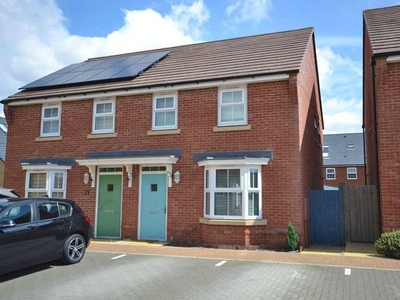 Semi-detached house to rent in Panama Lane, Brooklands, Milton Keynes, Buckinghamshire MK10