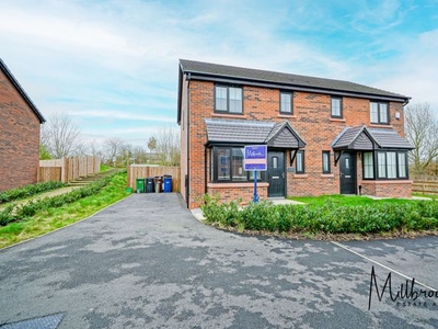 Semi-detached house to rent in Silk Mill Street, Mosley Common, Manchester M28