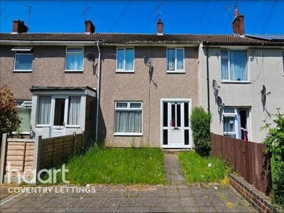 3 Bedroom Terraced House For Rent In Coventry