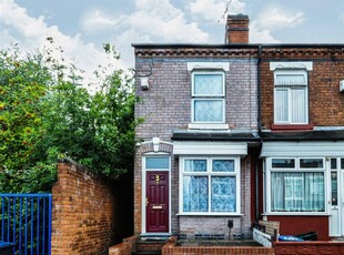 2 bedroom end of terrace house for rent in Charlotte Road, Stirchley, Birmingham, West Midlands, B30
