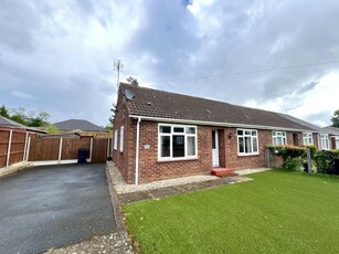 2 bedroom semi-detached bungalow for rent in Marshall Close, New Costessey, Norwich, NR5