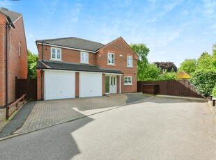 5 bedroom detached house for sale in Senator Close, Syston, Leicester, Leicestershire, LE7
