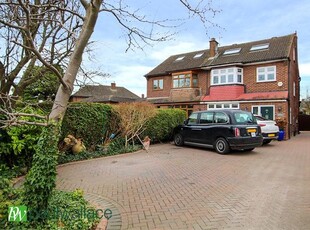 Semi-detached house for sale in Burton Lane, Goffs Oak, Waltham Cross EN7