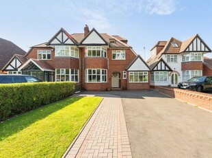 Semi-detached house for sale in Church Hill Road, Solihull B91