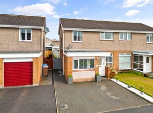 Semi-detached house for sale in Mochrum Court, Prestwick, South Ayrshire KA9