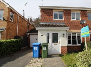 Semi-detached house to rent in Millrise Road, Mansfield, Nottinghamshire NG18