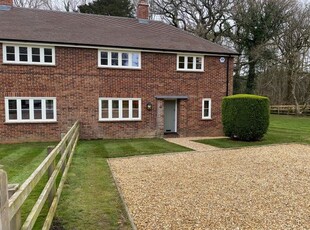 Semi-detached house to rent in Woodlands, Bramdean, Alresford, Hampshire SO24