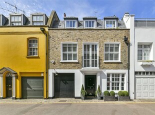 Terraced house for sale in Clabon Mews, Knightsbridge, London SW1X