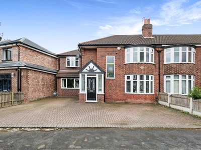 5 bedroom semi-detached house for sale in Moor Park Road, Didsbury, Manchester, Greater Manchester, M20