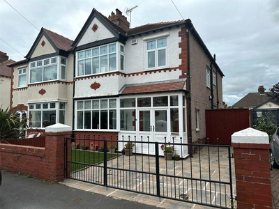 4 bedroom semi-detached house for sale in Kaigh Avenue, Crosby, Liverpool, Merseyside, L23