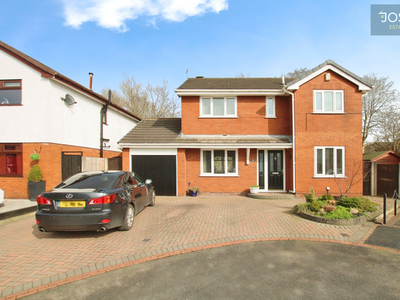 Detached house for sale in Lealholme Avenue, Wigan WN2