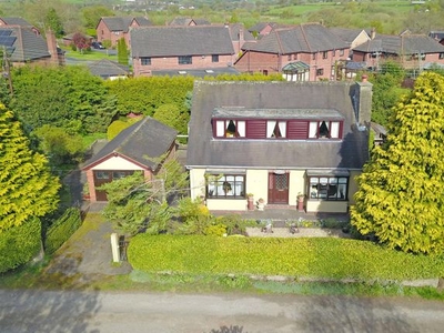 Detached house for sale in The Green, Stockton Brook, Stoke-On-Trent ST9