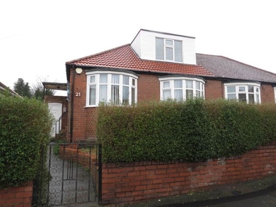 Semi-detached bungalow for sale in Ashleigh Road, Denton Burn NE5