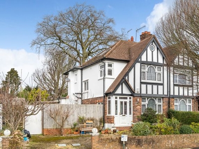 Semi-detached house for sale in Abbots Gardens, London N2