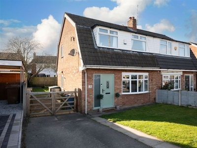Semi-detached house for sale in Highfield Road, Hazel Grove, Stockport SK7