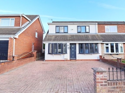 Semi-detached house for sale in Maplefield Drive, Worsley, Manchester M28