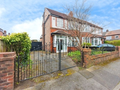 Semi-detached house for sale in Merlyn Avenue, Sale, Greater Manchester M33