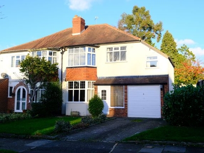 Semi-detached house for sale in Painswick Road, Hall Green, Birmingham, West Midlands B28