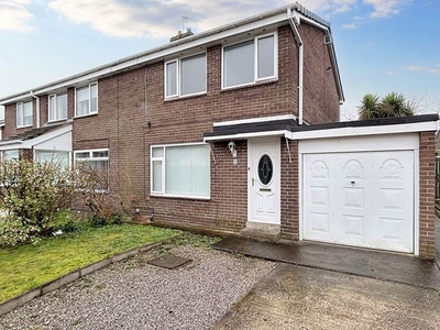 Semi-detached house for sale in The Gables, Widdrington, Morpeth NE61