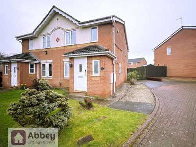 Semi-detached house to rent in Alcott Close, Western Park, Leicester LE3