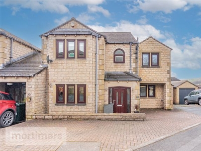 Link-detached house for sale in Pennine Gardens, Linthwaite, Huddersfield, West Yorkshire HD7