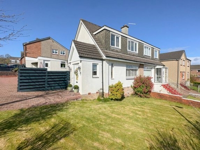 Semi-detached house for sale in Mirren Drive, Duntocher, Clydebank G81