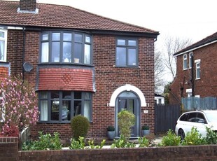 Semi-detached house to rent in Isherwood Drive, Marple SK6