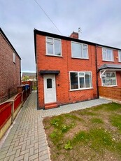 Semi-detached house to rent in Lulworth Road, Eccles, Manchester M30