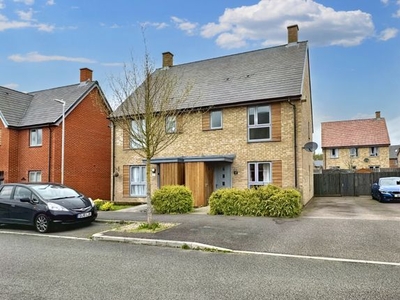 Semi-detached house to rent in Peter Churchill Lane, Repton Park, Ashford TN23