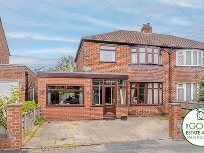 Semi-detached house for sale in Curzon Road, Heald Green SK8